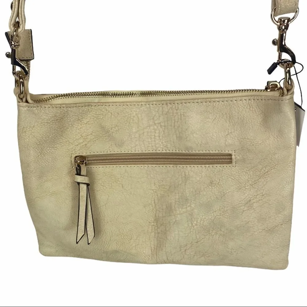 Windsor rhinestone brass clutch crossbody bag NWT